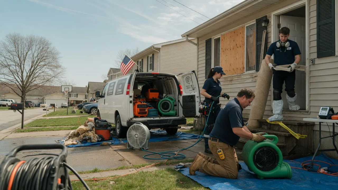 Water Damage Restoration in Warr Acres, OK near me